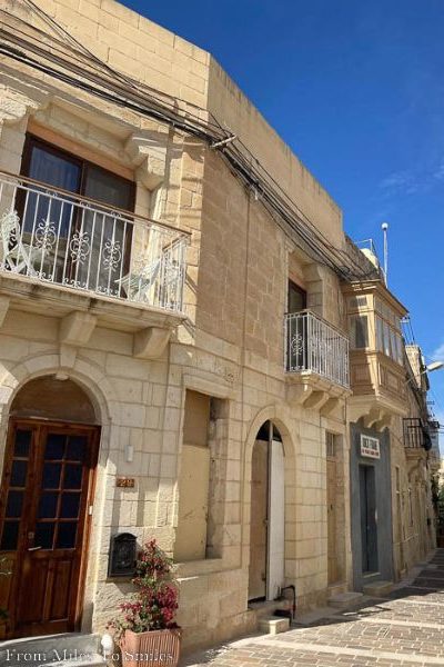 Beautiful homes of Rabat in Malta
