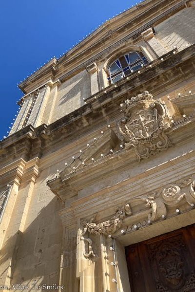 A church in Rabat in Malta