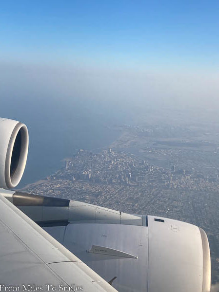 View of Dubai from the air