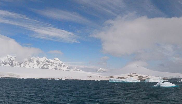 The Antarctic wilderness