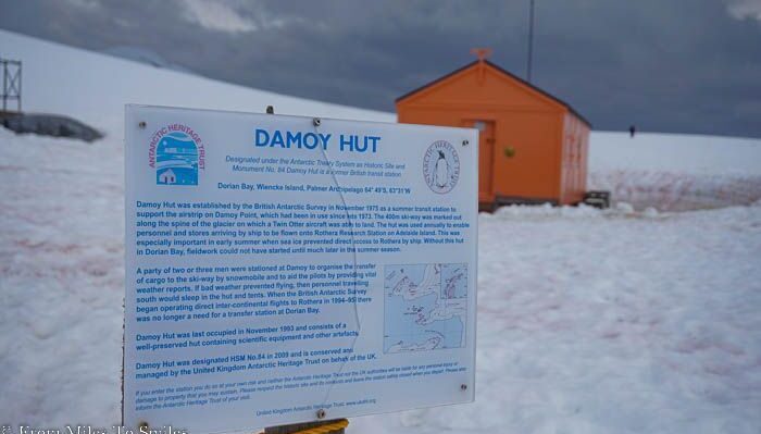 Damoy Hut in Antarctica