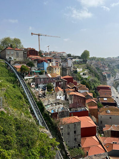 The funicular of Porto 