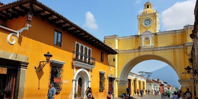 Santa Catalina Arch in Antigua Guatemala