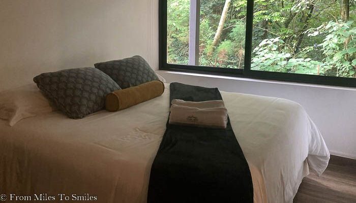 Bedrooms in the suites at Casa 1800 Cerro Verde