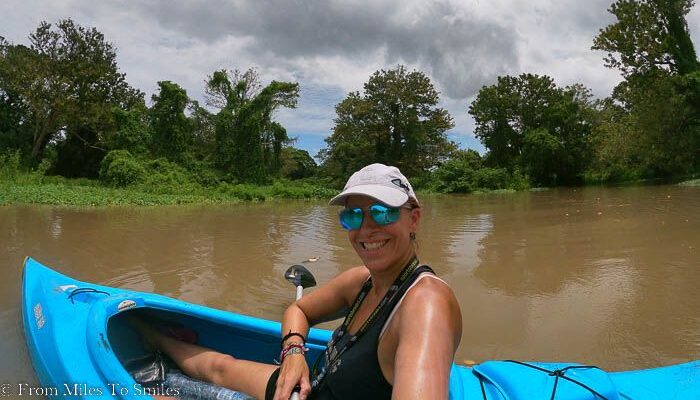 Kayaking the Rio Istian in Ometepe
