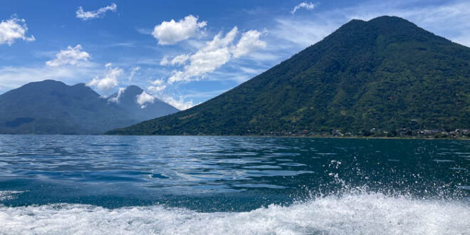 Mesmerising views of Lake Atitlan by boat